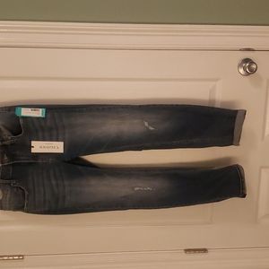 Elaine girlfriend distressed jeans